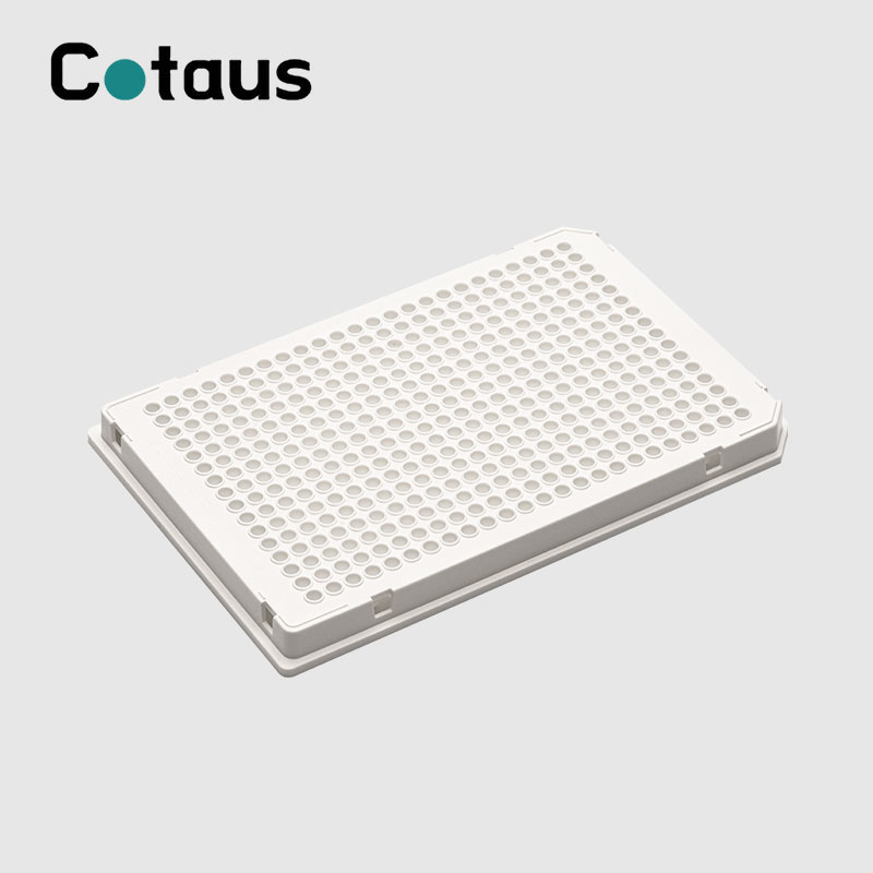 384 વેલ 40Î¼l સફેદ PCR પ્લેટ